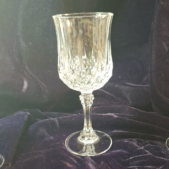 Crystal Wine Glass Set Of 5 - Picture 7 of 8